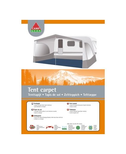 Camp Gear - Tenttapijt - 3 x 5 Meter - Antraciet