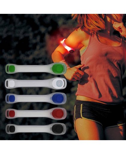 LED Sportarmband Hardlopen Verstelbaar Deluxe Mix Kleur