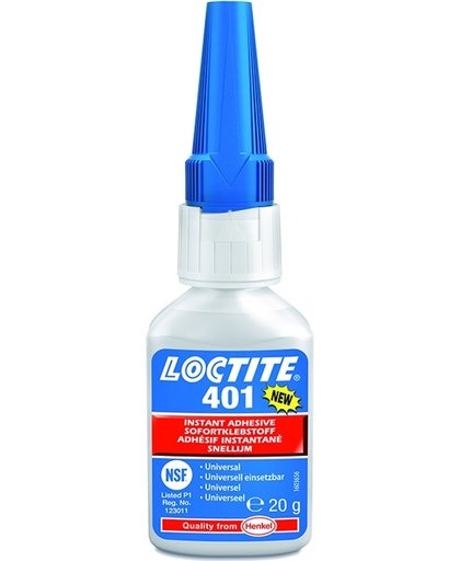 Loctite snellijm 401-20g flacon cyanoacrylaat23470