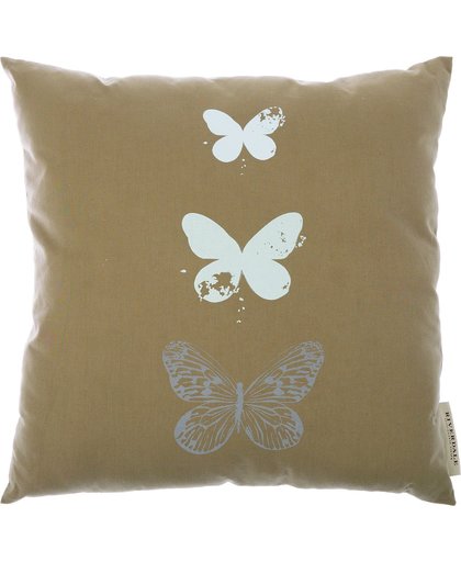 Riverdale Butterfly - Kussen - 45x45cm - beige
