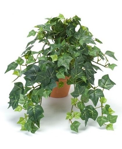 Kunstplant klimop groen in pot 30 cm- Kamerplant groene klimop
