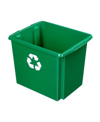 Sunware Nesta recycle box - 45 liter - groen
