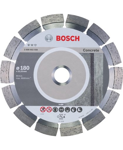 Bosch - Diamantdoorslijpschijf Expert for Concrete 180 x 22,23 x 2,4 x 12 mm