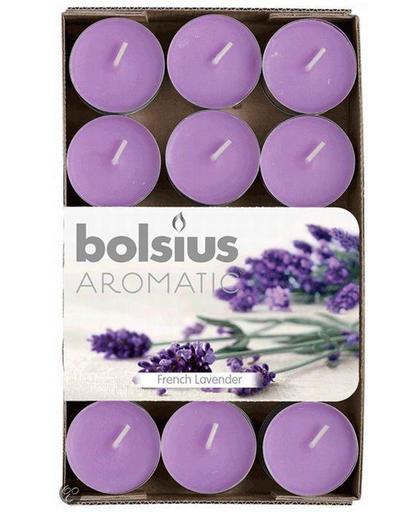 Bolsius Lavendel - Geur waxinelichten - 30 Stuks