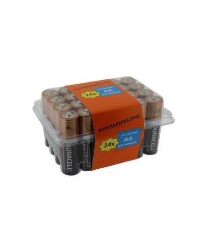 Duracell Alkaline batterijen AA 24 stuks
