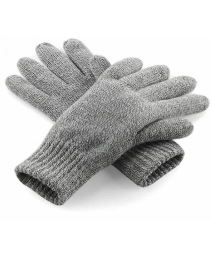 Classic thinsulate handschoenen grijs L/xl