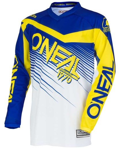 O'Neal Kinder Crossshirt Element Racewear Blue/Yellow-M