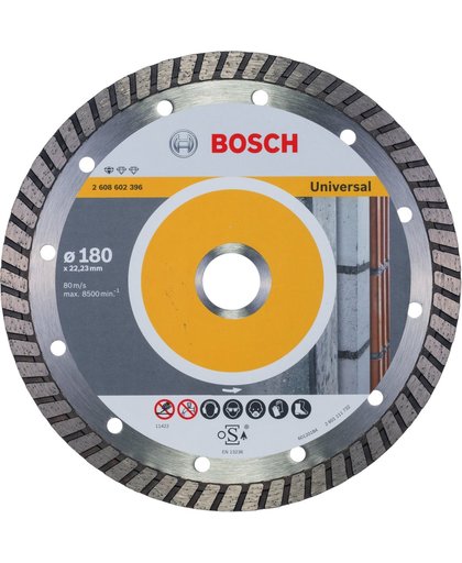 Bosch - Diamantdoorslijpschijf Standard for Universal Turbo 180 x 22,23 x 2,5 x 10 mm