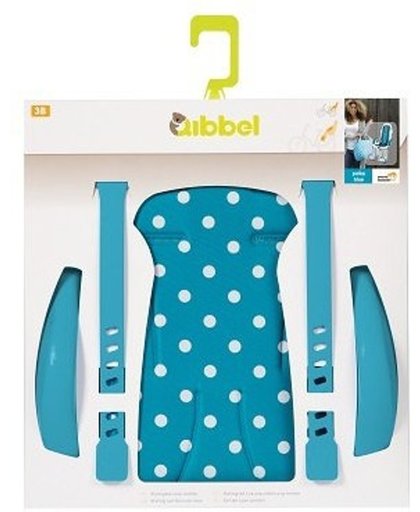 Qibbel Stylingset Voor Qibbel Achterzitje Polka Dot Blauw Q338