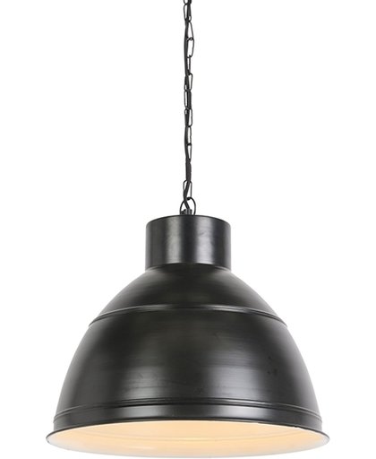QAZQA Dexter - Hanglamp - 1 lichts - H 1320 mm - zwart