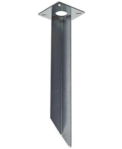 Aardpin - Gegalvaniseerd Staal - 48cm (tbv GRAFIT SL, RUSTY SLOT, LOGS)