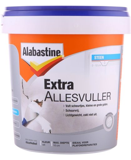 Alabastine Alles Vuller Wit 1Kg