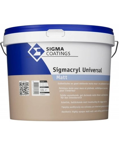 Sigmacryl Universal Matt - 5 liter Lichte kleur