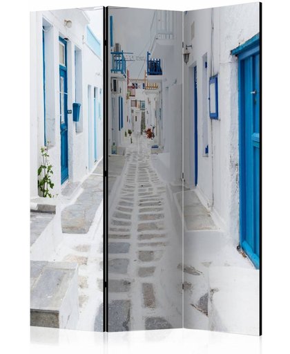 Vouwscherm - Grieks droomeiland, Griekenland 135x172cm