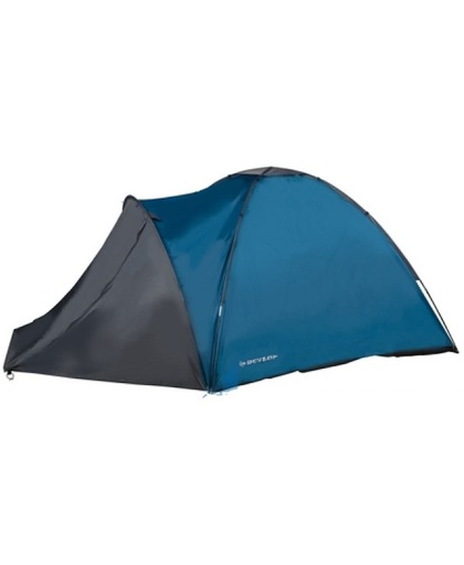 DUNLOP camping tent - 3 Persoons - Blauw - 210x220x130cm