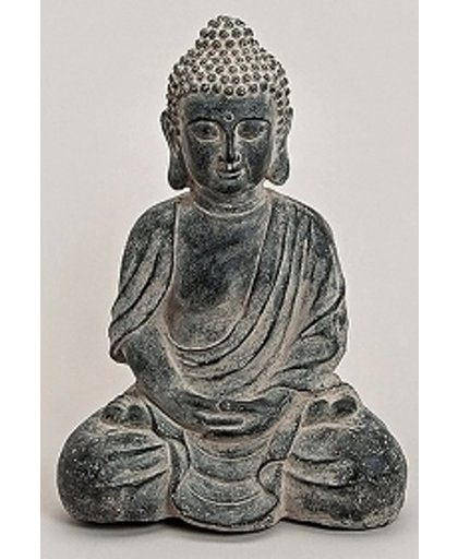 Boeddha beeld zwart 56 cm - Boeddha's beelden