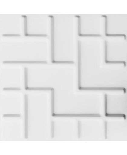 WallArt 3D wand panelen Tetris 12 st GA-WA16