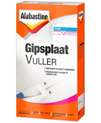 Alabastine Gipsplaat Vuller 750Gr