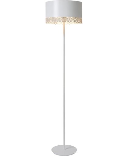 Lucide FEROVA - Vloerlamp - Ø 39,5 cm - Wit