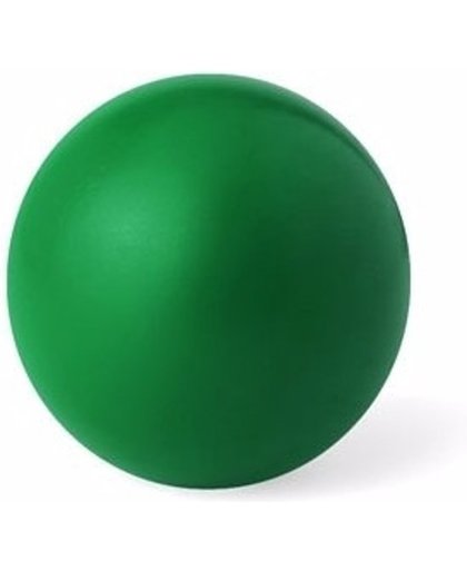 Groene anti stressbal 6 cm - stressballetjes