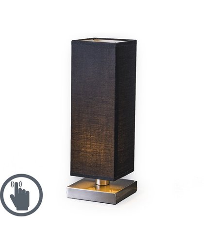 Trio Lighting Tower Touch - Tafellamp - met dimmer - 1 lichts - L 120 mm - zwart