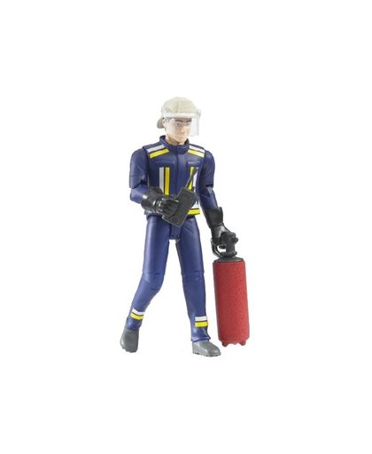 Brandweerman met accessoires