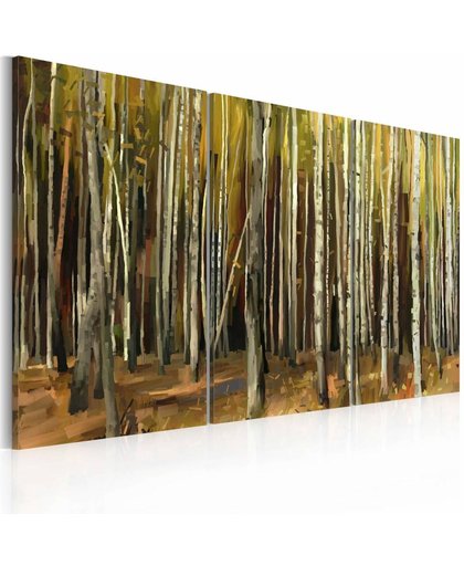 Schilderij - De mysterieuze Sherwood Forest