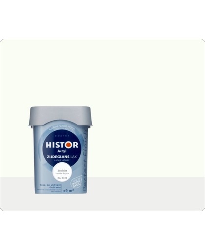 Histor Perfect Finish Acryl zijdeglanslak zonlicht wit RAL 9010 750 ml