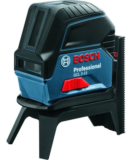 Bosch Professional GCL 2-15 Kruislijnlaser - Tot 15 meter bereik - Met BT 150 bouwstatief