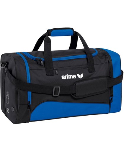 Erima Sporttas - zwart/blauw - maat L