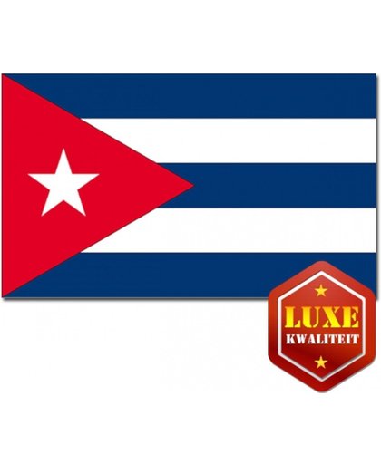 Vlag Cuba zware kwaliteit