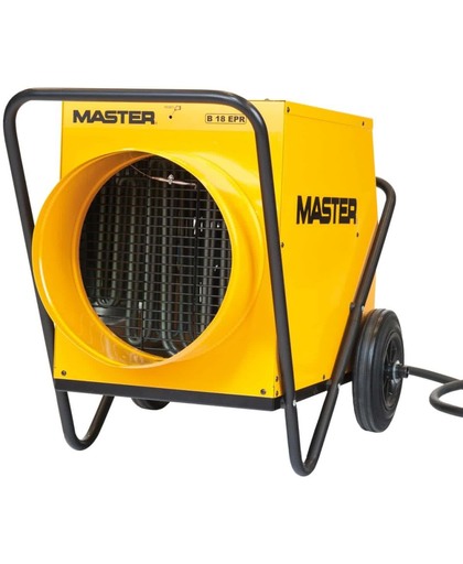 Master electrische heater B 18 EPR, 18kW/400V Heteluchtkanon Warmtekanon