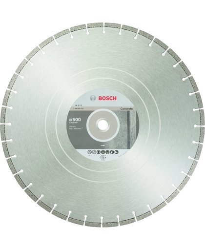Bosch - Diamantdoorslijpschijf Standard for Concrete 500 x 25,40 x 3,6 x 10 mm