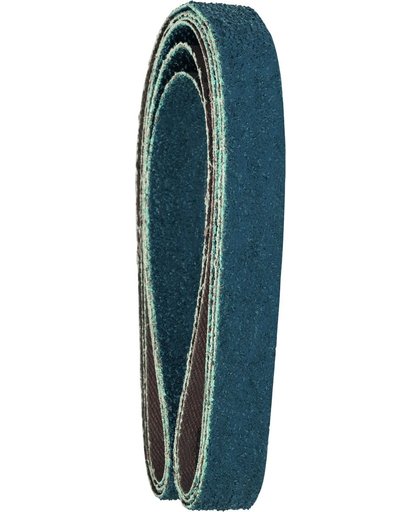 Bosch - 3-delige schuurbandenset voor Black & Decker Powerfile, blauwe kwaliteit 40, ongeperforeerd, gespannen