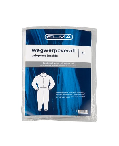 Elma Wegwerpoverall - XL