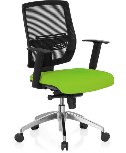 hjh office Net Go - Bureaustoel - Netstof - Zwart / groen