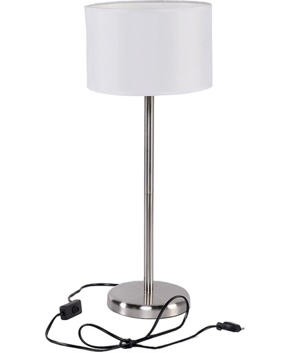 Roestvrijstalen tafellamp (58cm)