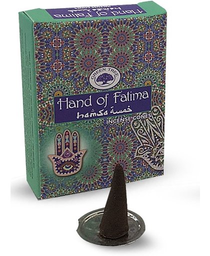 Wierook kegel Hand of Fatima 10 kegels