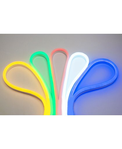 RGB LED Neon Flex 230V, 1 Meter, 14.4 Watt/meter, Waterdicht IP67