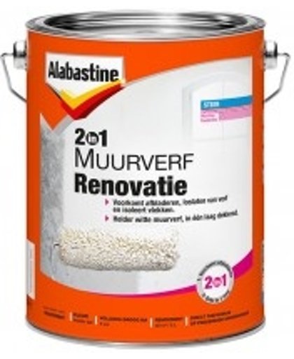 Alabastine 2In1 Synthetische Renovatieverf 5L