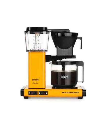 Filterkoffiemachine kbg741, yellow pepper - moccamaster