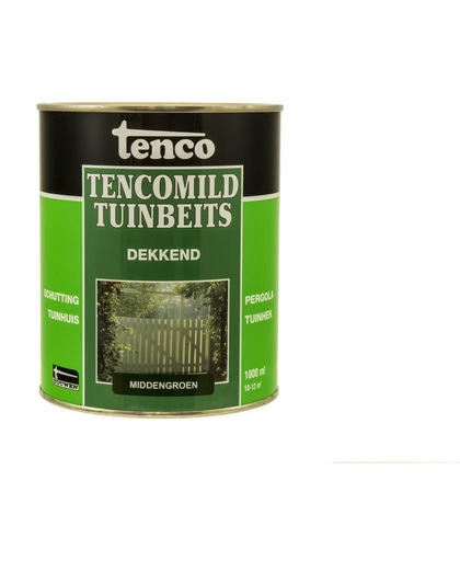 Tenco Tencomild Dekkende Tuinbeits - 1 liter - Midden Groen