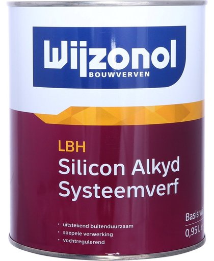 Wijzonol LBH Silicon Alkyd Systeemverf Wit, 2,5 liter