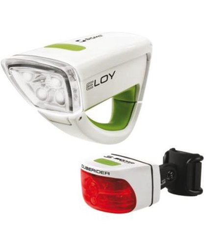 Sigma Eloy - Verlichtingsset - LED - Wit/Groen