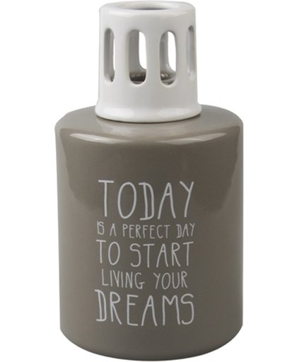 ScentOil Lamp Taupe Round Today is a perfect day to start living your dreams
