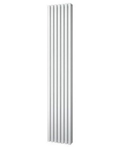 Designradiator Plieger Siena 180x31.8cm 1096 Watt Wit Structuur Middenonderaansluiting