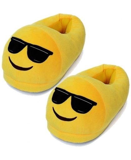 Emoticon sloffen zonnebril voor kinderen 36-38