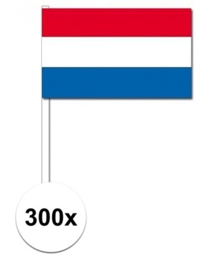 Landen Zwaaivlaggetjes Nederland 300x