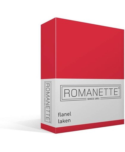 Romanette - Flanel - Laken - 240x260 cm - Jeans