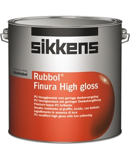 Sikkens Rubbol Finura High Gloss, 1 liter - WIT